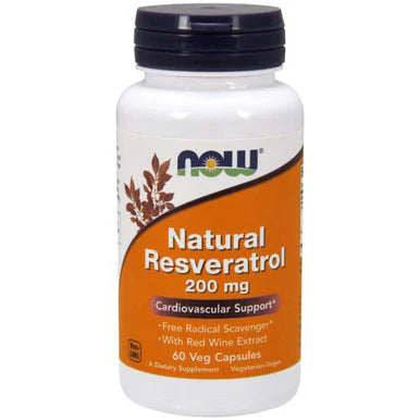 Natural Resveratrol 200mg 60vc E2304