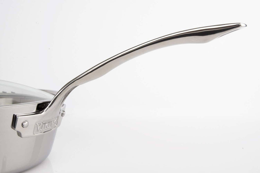 3.6 Quart Stainless Steel Saute Pan with Lid T926