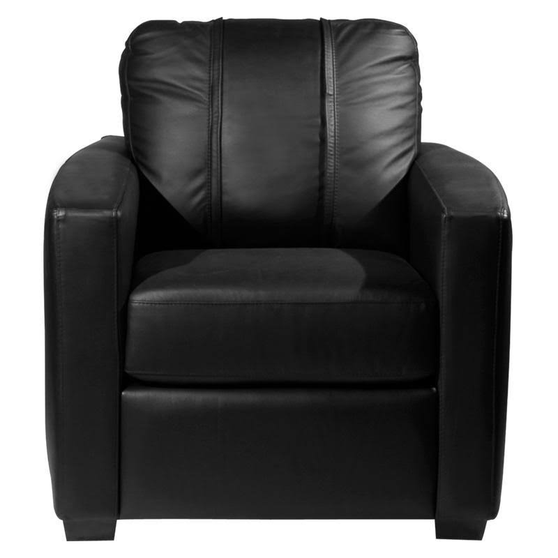 Silver Club Chair with Denver Broncos Secondary Logo G3890