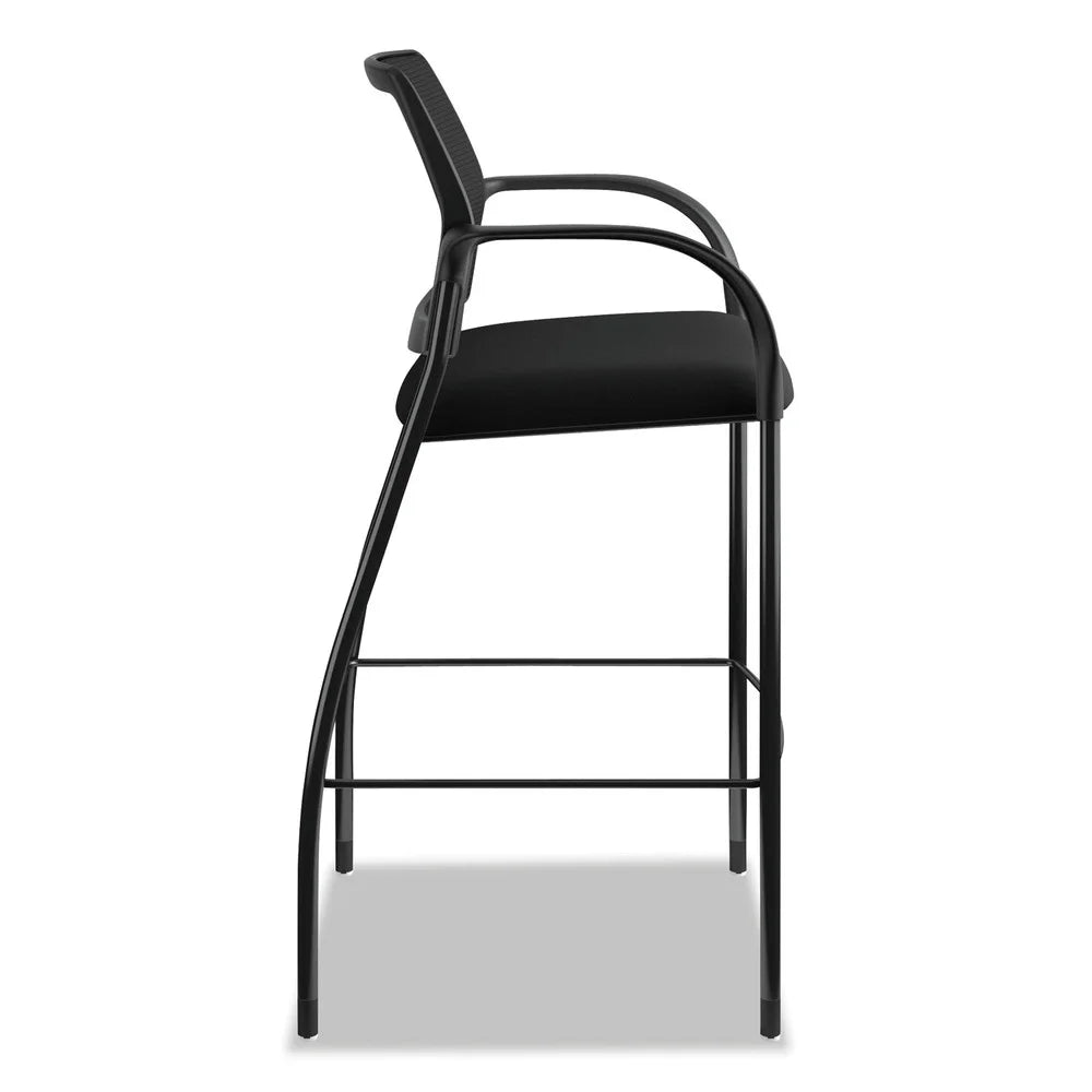 Black Cafe-Height Stool D538546