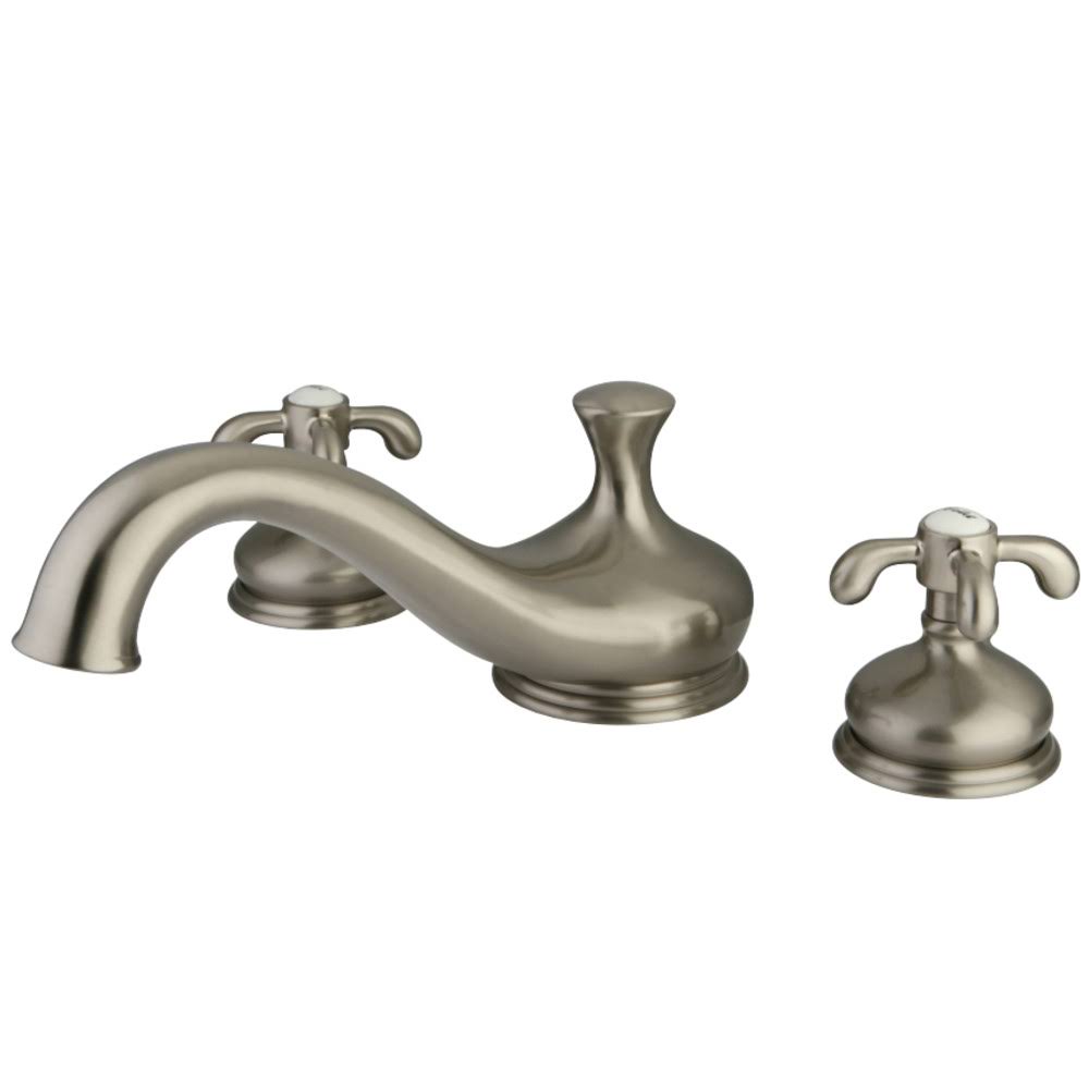 French Country Roman Tub Filler Satin Nickel G98552