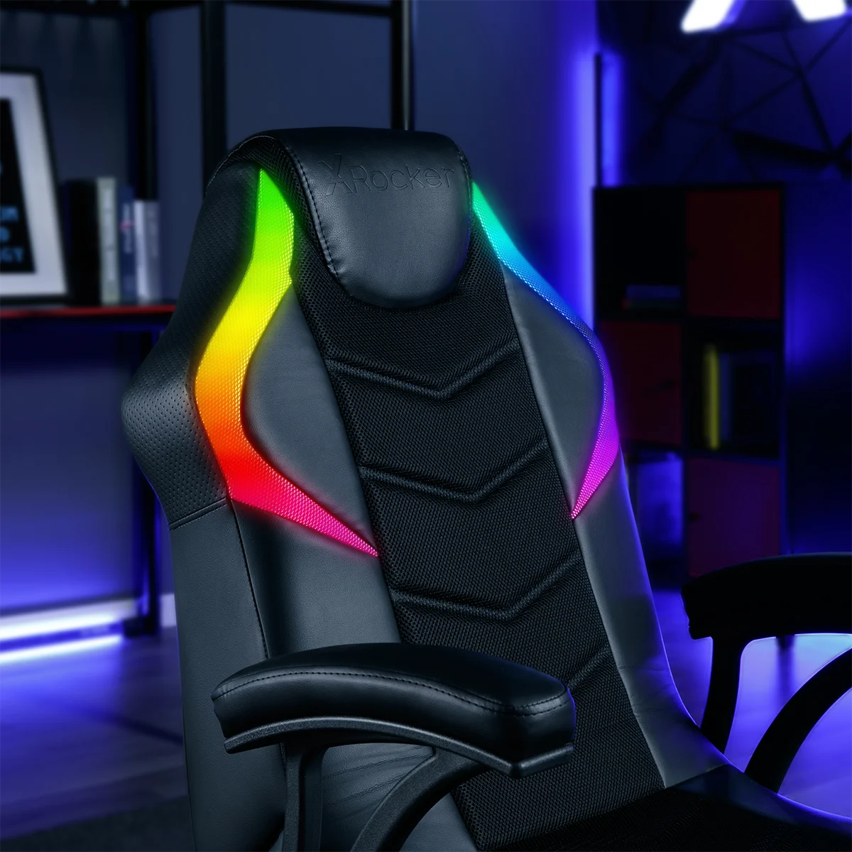 Black Mesh Gaming Chair S207