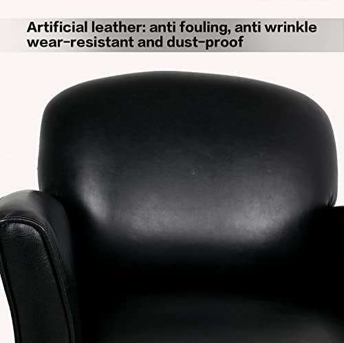 White Fabric Accent Chair J926