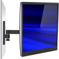 Full Motion VESA Monitor Wall Mount, 33 lb Capacity, Black, Pack of 2 E6577