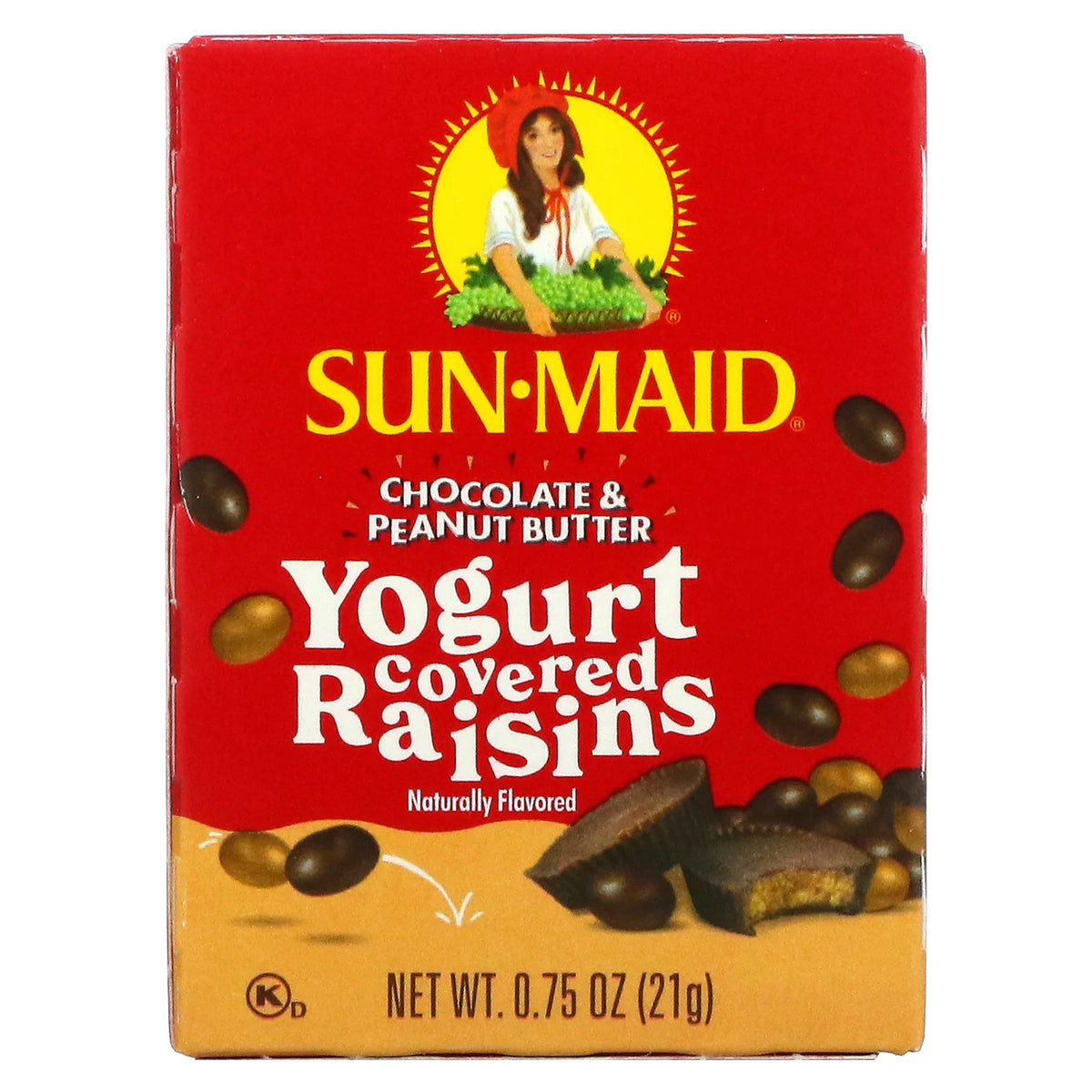 Yogurt Covered Raisins 6 Boxes 0.75 oz R5013