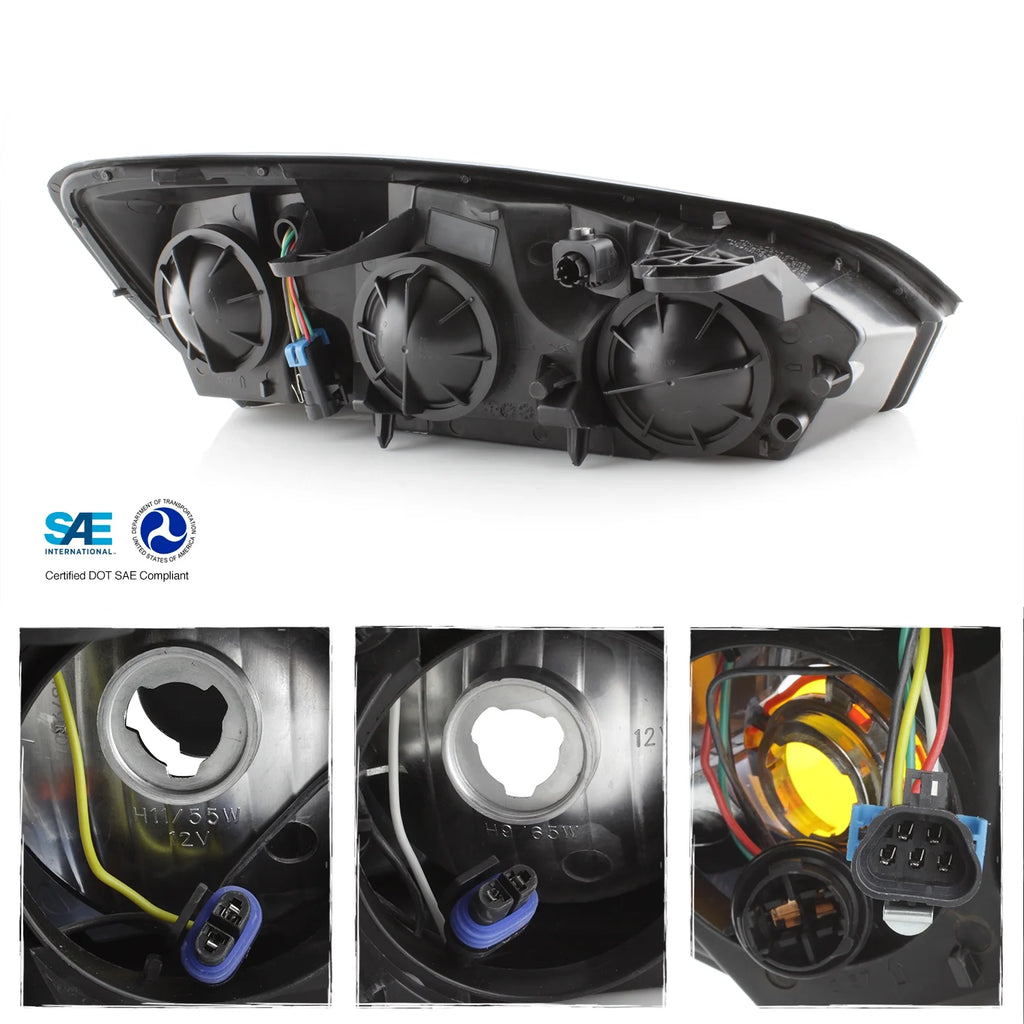OE Style Headlight Driver Left Side Headlamp X15159