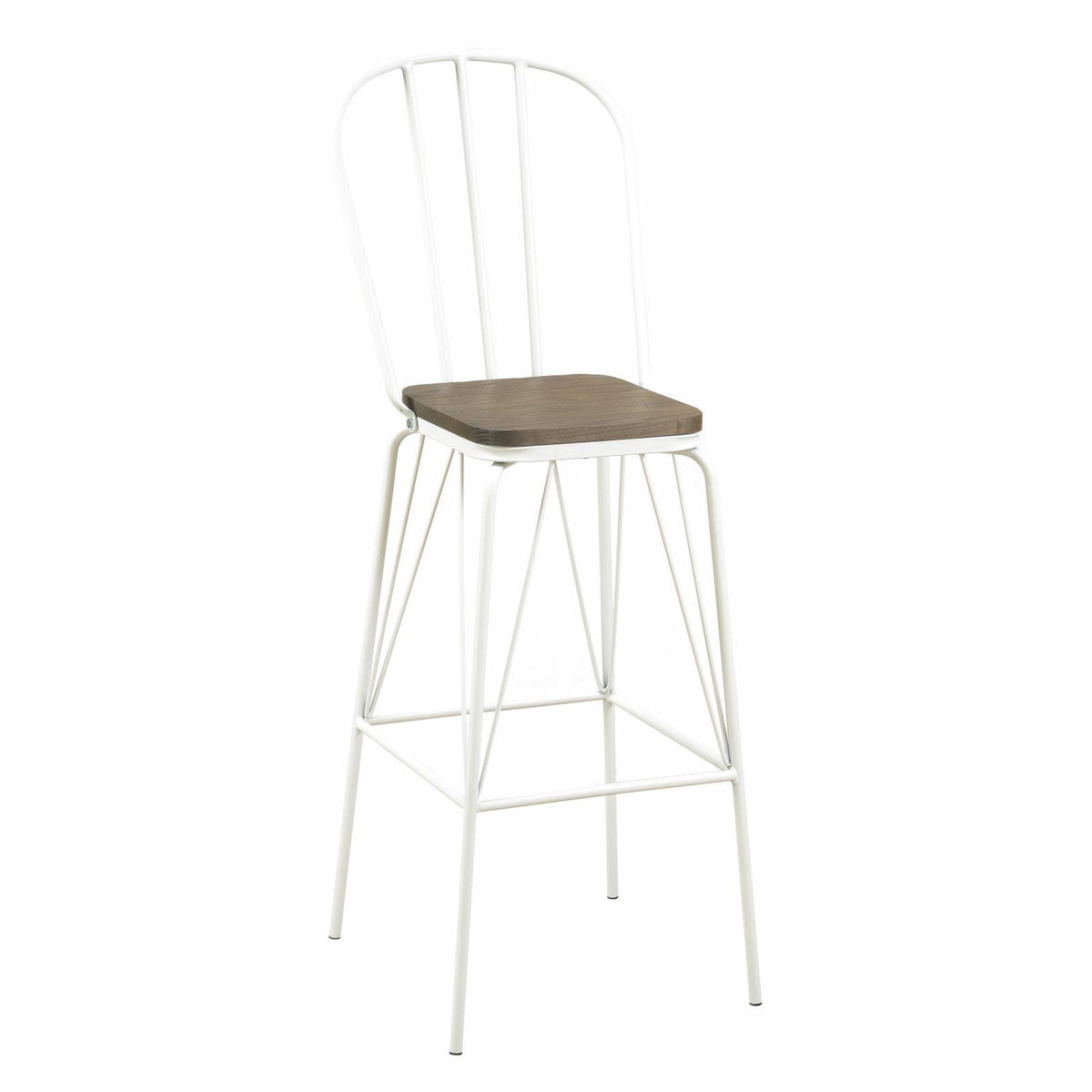 Metal Bar Stool - Set of 2 Q66122