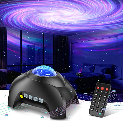 Aurora Projector with 33 Light Effects, LED Star Projector, Remote Control, Bluetooth Speaker P98057