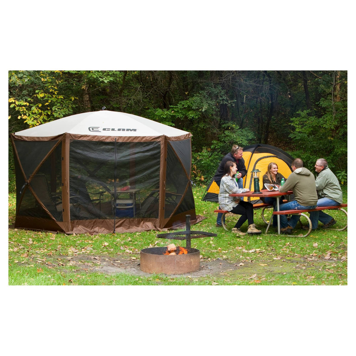 Brown Quick-Set Screen Canopy Shelter J920