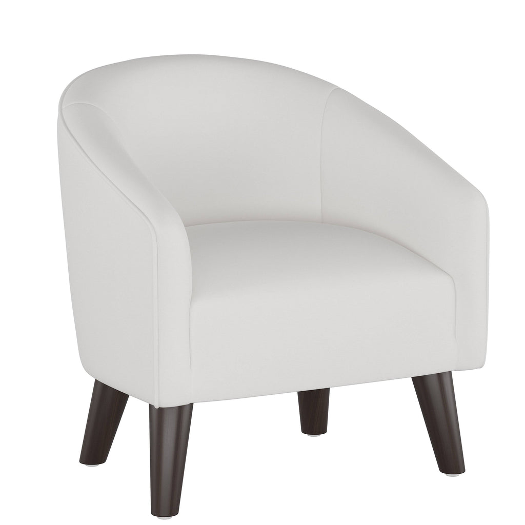 White Kid's Tub Chair N14820