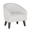 White Kid's Tub Chair N14820