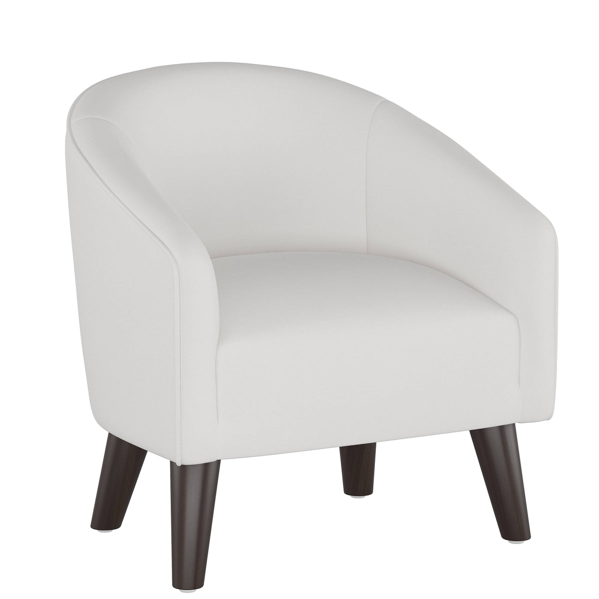 White Kid's Tub Chair N14820