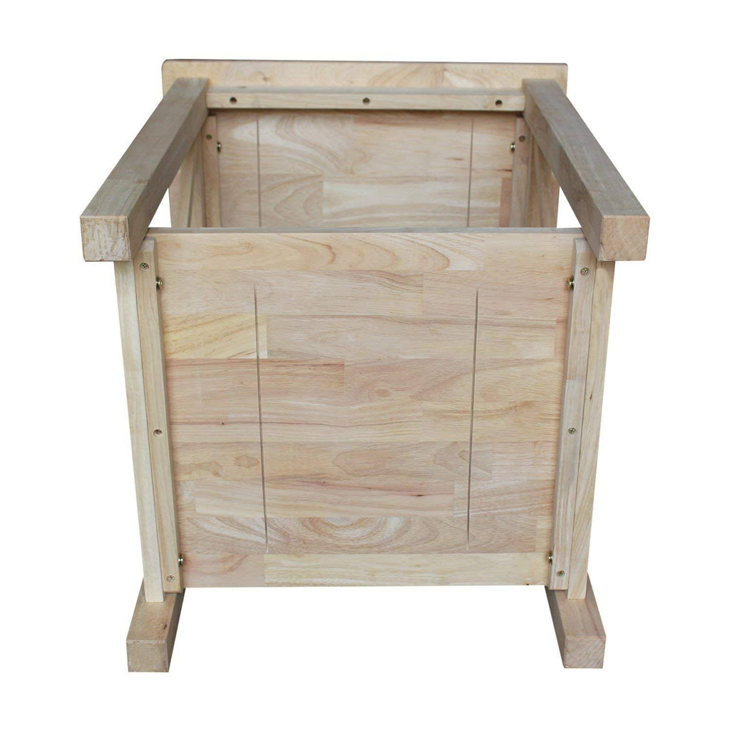 Brown Wood End Table D3663