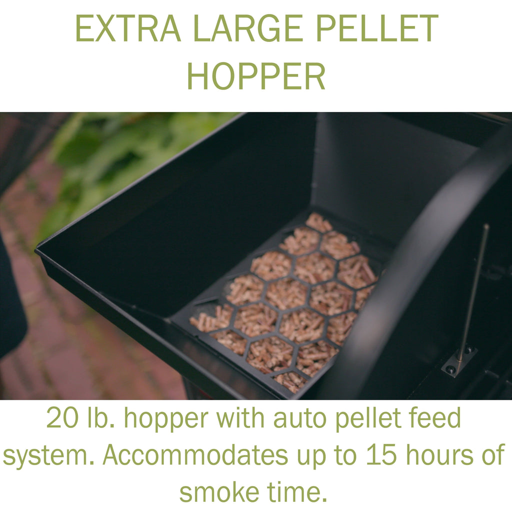 Wood Pellet Grill and Smoker W516359