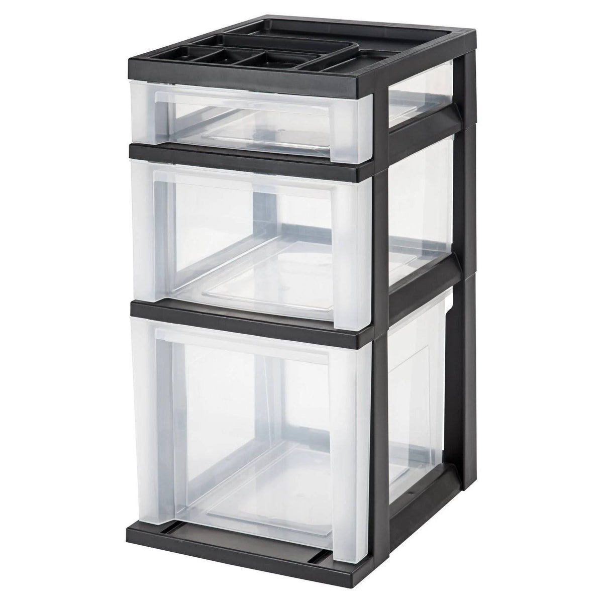 3 Drawer Storage Cart with Organizer Top K4696