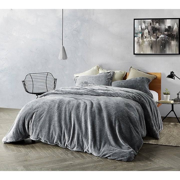 Slate Black King Duvet Cover S368
