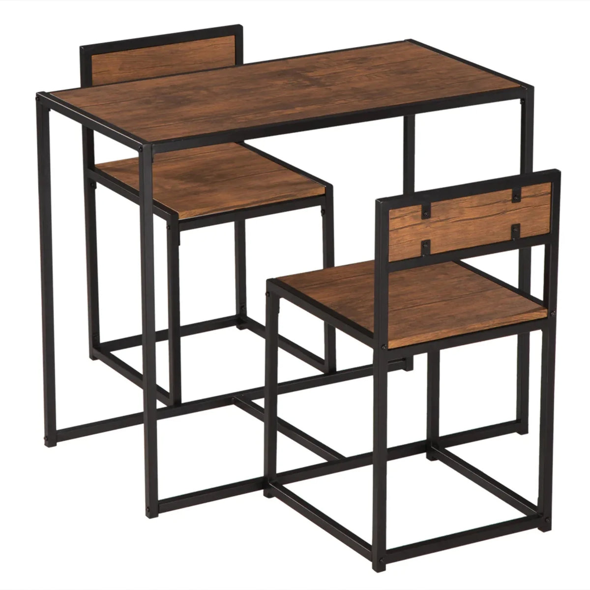 Wood Breakfast Table and Chair Three-Piece G137