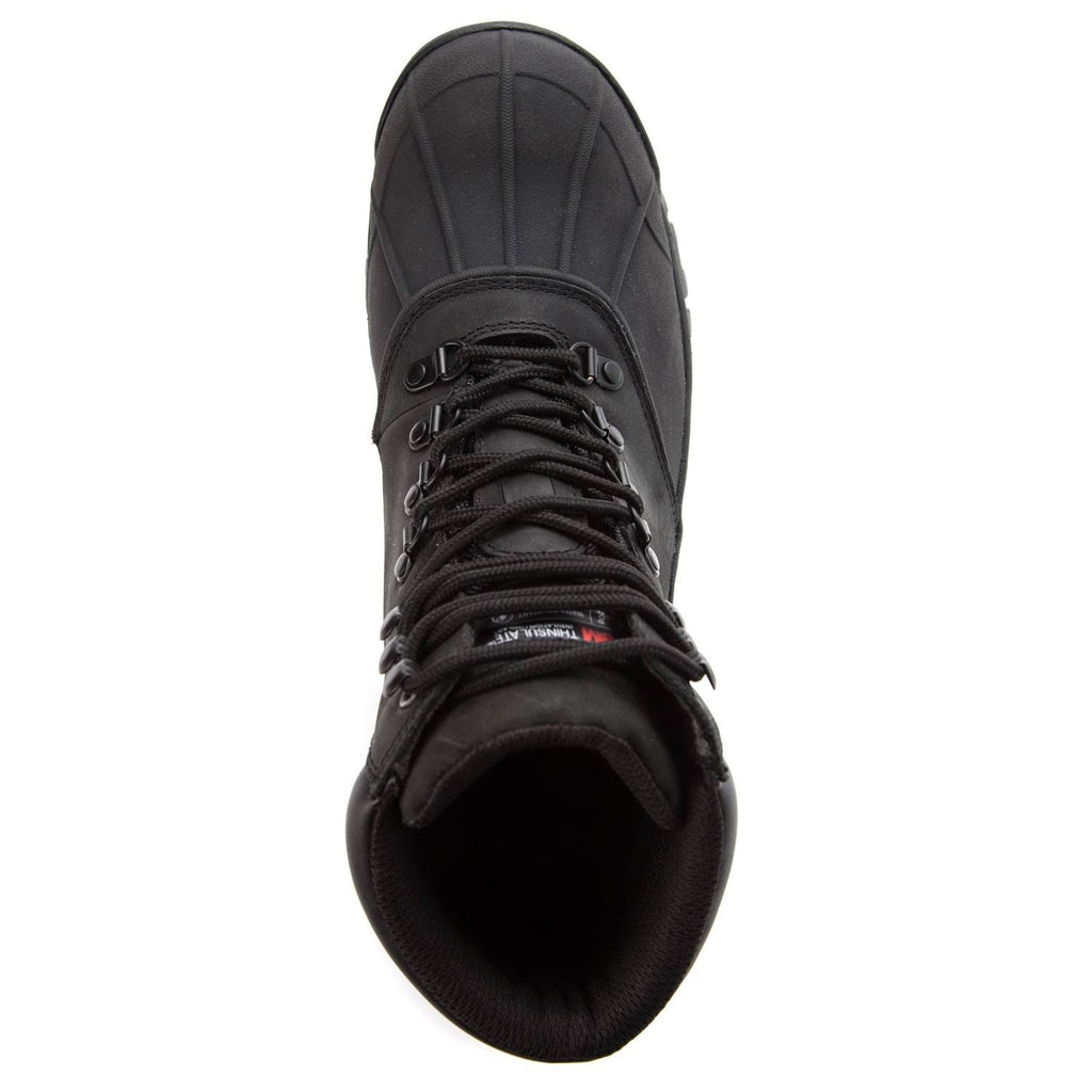 Black Mid Lace Boots V635