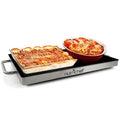 Electric Hot Plate Tray Dish Warmer with Black Glass Top U6884