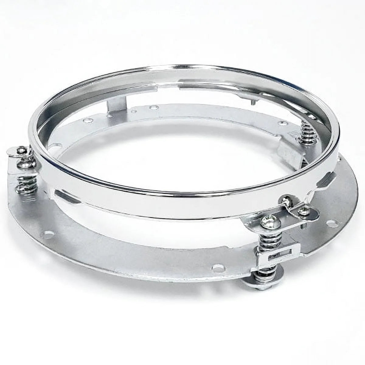 Chrome 7" LED Headlight Mounting Ring Trim Bracket E548720