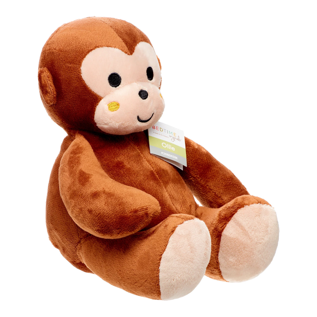 Brown Plush Monkey Stuffed Animal Z709739