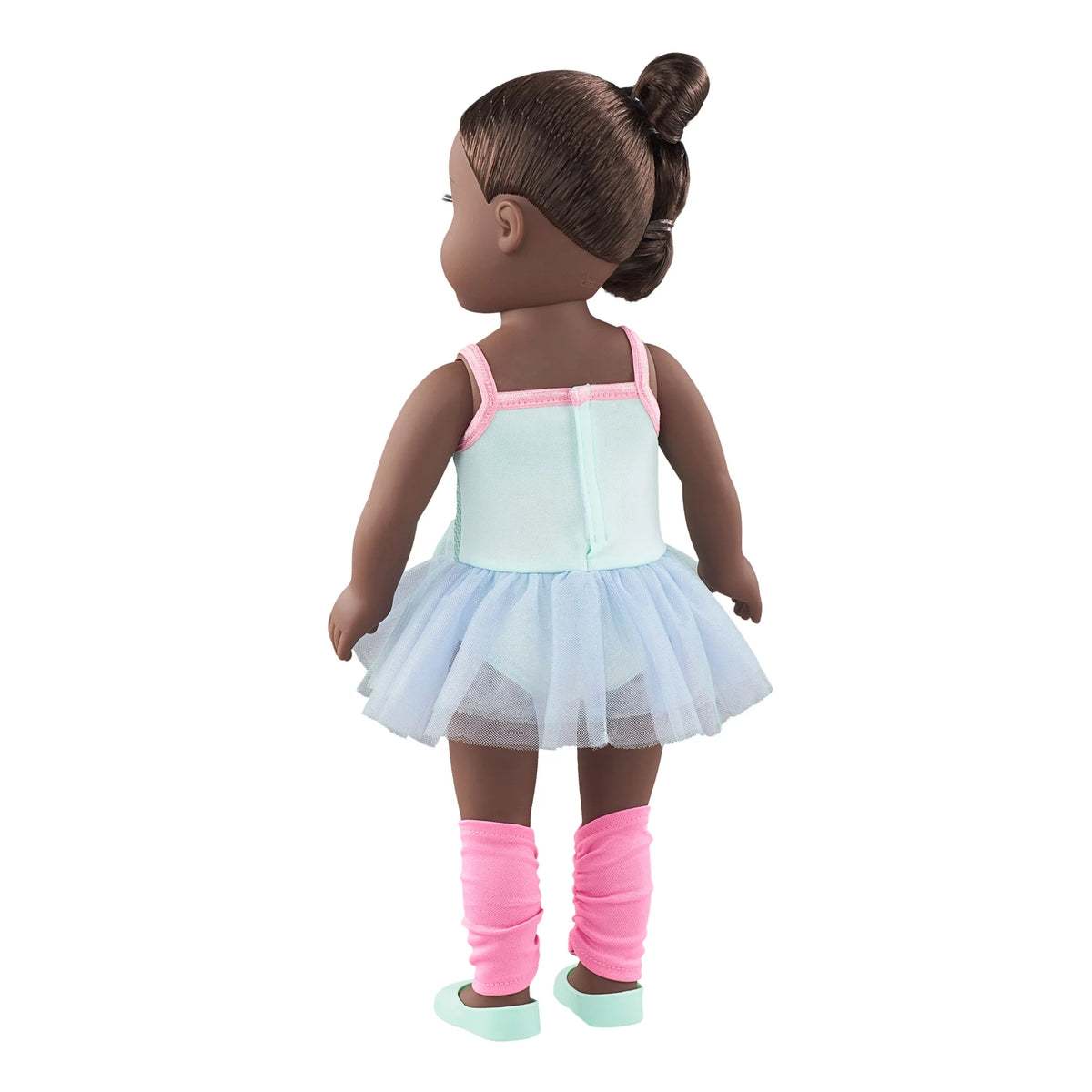 18 inch Posable Doll with Brown Eyes D712001