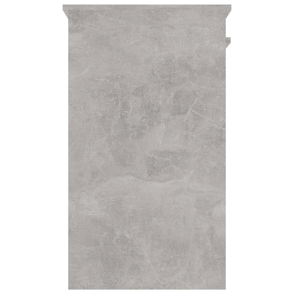 Concrete Gray Chipboard Desk E222129