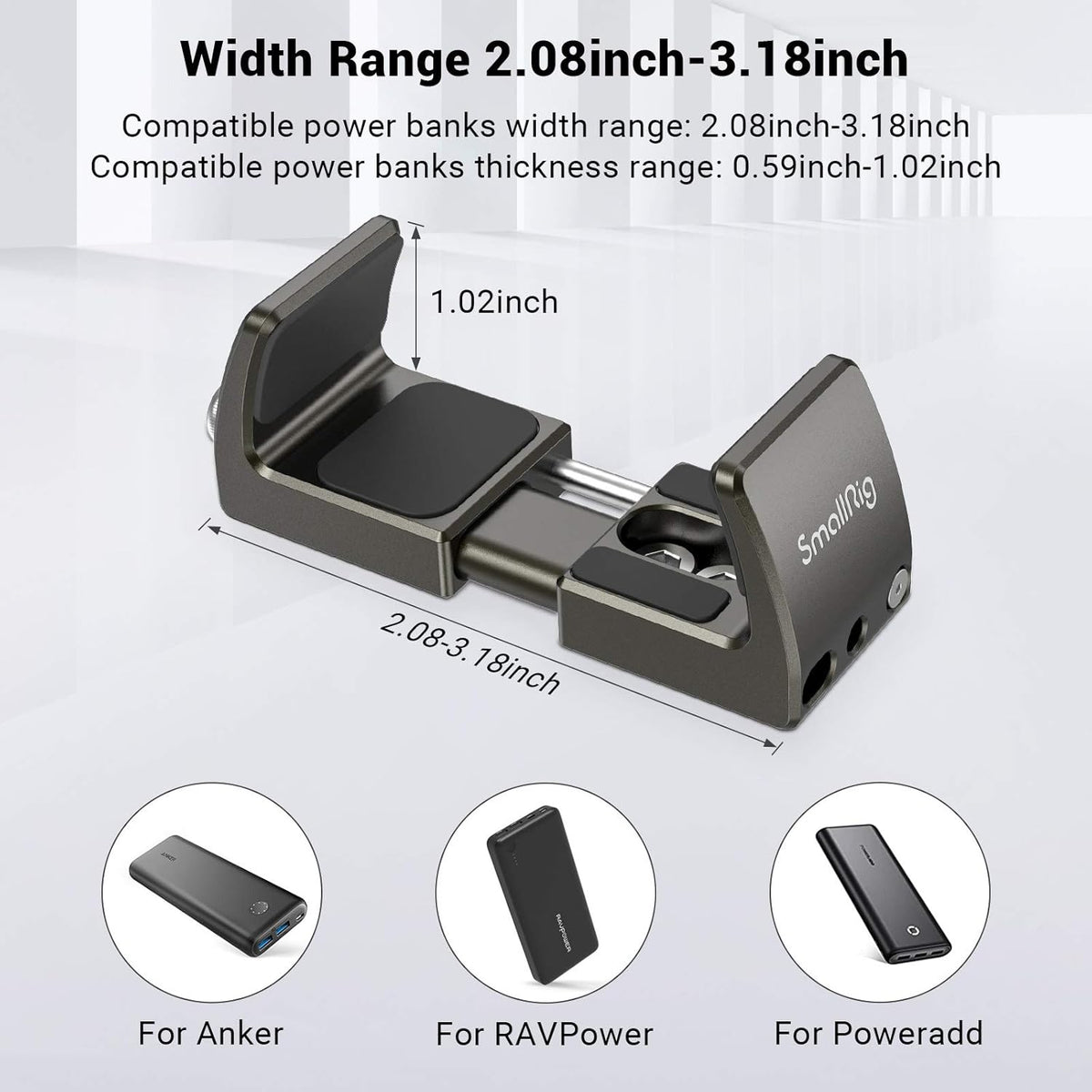 Universal Power Bank Holder for Camera X194