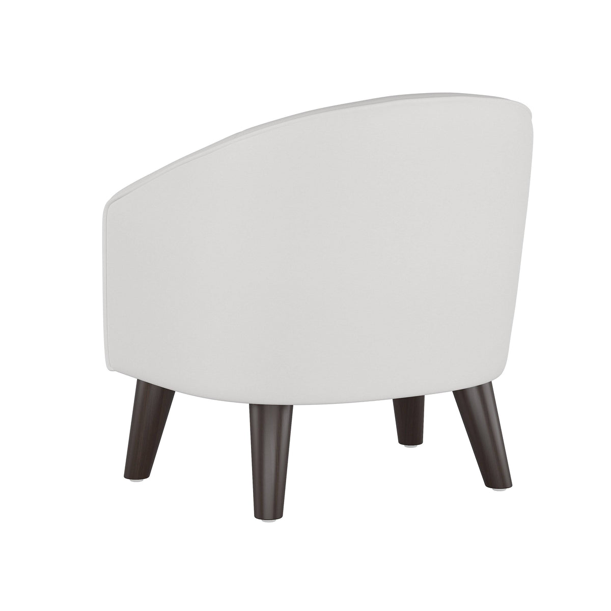 White Kid's Tub Chair N14820